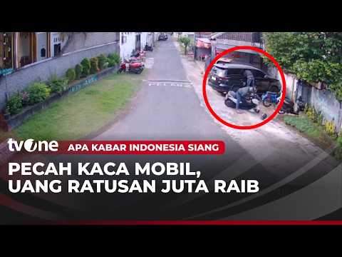 Secepat Kilat! Aksi Maling Pecah Kaca Mobil Terekam CCTV, Uang Ratusan Juta Raib | AKIS tvOne thumbnail