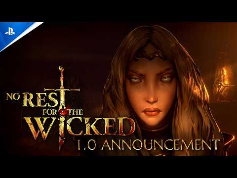 No Rest for the Wicked - 1.0 Announce Trailer | PS5 Games thumbnail