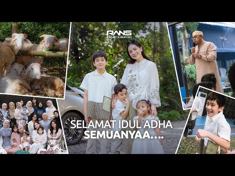 LEBARAN DI ANDARA!! NAGITA DAMPINGIN RAFATHAR, CIPUNG, LILY NYERAHIN SAPI QURBAN MASING2!!! thumbnail