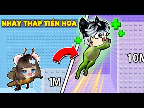 Simmy và Siro Nhảy THÁP +1 TIẾN HÓA Trong Roblox 🐸⁉️ thumbnail