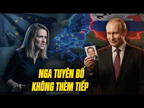 EU MUỐI MẶT XIN ĐÀM PHÁN VỚI NGA: BÀ KALLAS MUỐN GẶP PUTIN NHƯNG PHÍA NGA ĐÁP "KHÔNG THÈM GẶP" thumbnail