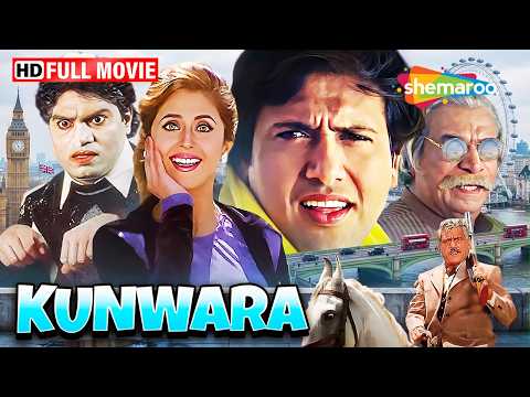 The Secret Husband of Two Sisters | Kunwara Full Comedy Movie | Govinda, Urmila Matondkar, Nagma thumbnail