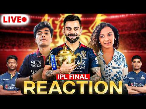 LIVE RCB v GT - IPL FINAL 2026 REACTION thumbnail