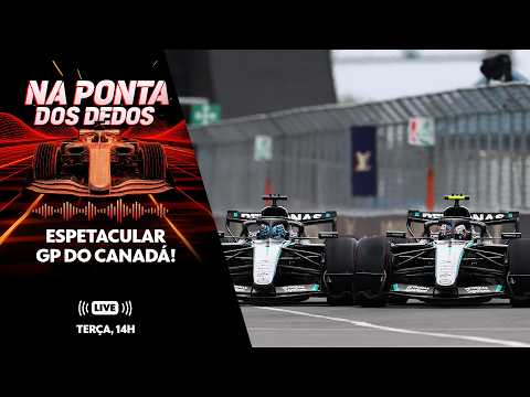 AO VIVO! NA PONTA DOS DEDOS REPERCUTE GP DO CANADÁ | #podcast | ge.globo thumbnail