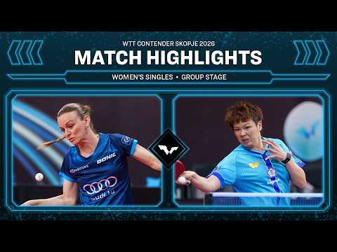 Sarah De Nutte vs Chen Szu-Yu | WS Group | #WTTSkopje 2026 thumbnail