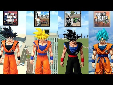 Goku in All Indian GTA Games ?? | Which Goku is Best thumbnail