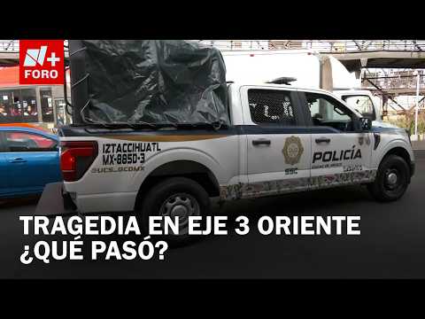 Motociclista muere tras accidente vial en Eje 3 Oriente, Iztacalco, CDMX thumbnail