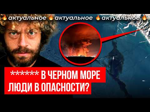 Туапсе: экокатастрофа на побережье Черного моря | Дождь из нефти, спасение животных и пожар thumbnail