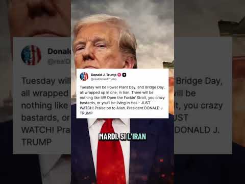 « OUVREZ LE DÉTROIT D’ORMUZ BANDE DE BA**RS » Trump menace d’envoyer l’Iran en Enfer thumbnail