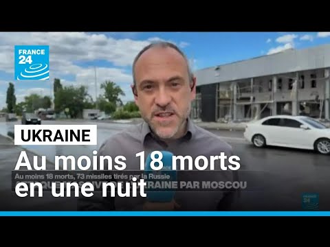 Attaque massive en Ukraine par la Russie : au moins 18 morts dans le pays • FRANCE 24 thumbnail