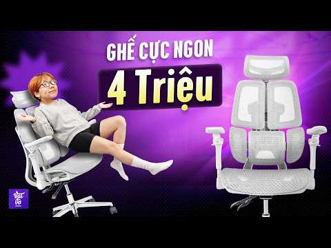 Sau 3 Năm, Ghế Công Thái Học Giờ Đã Quá Rẻ! Review Leaf Flow Chair Hơn 4 Triệu Và Thấy Nó Đáng thumbnail