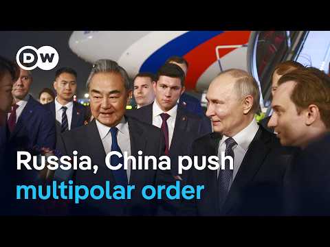 Putin lands in China for high-stakes talks with Xi Jinping | DW News thumbnail