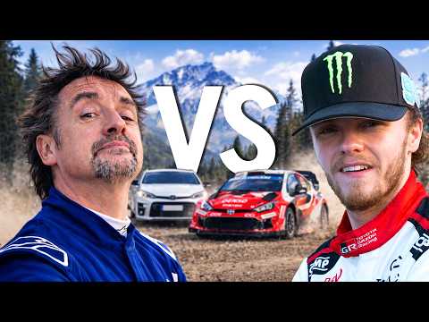 How Fast Is a WRC Driver? Richard Hammond vs Oliver Solberg thumbnail