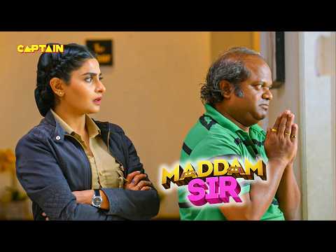 बिल्ली ने करिश्मा सिंह के सामने हाथ जोड़कर किससे की विनती। | Maddam Sir Comedy | thumbnail