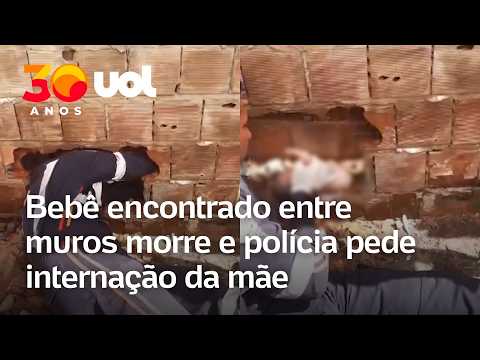 Bebê encontrado entre muros na Paraíba morre e polícia pede internação da mãe thumbnail