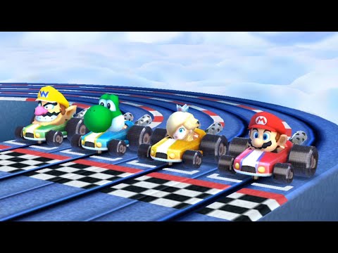 Mario Party 100  -Slot Car Derby -   Mario vs Luigi (Master CPU) thumbnail