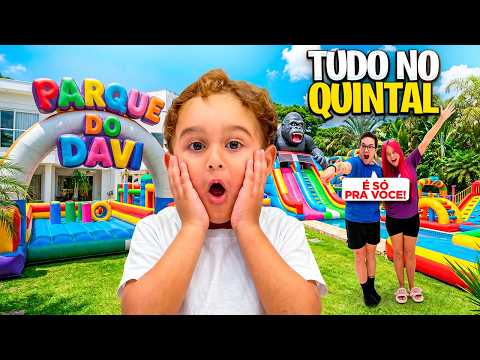 ABRIMOS UM PARQUE INFLÁVEL GIGANTE *ele aprovou? thumbnail