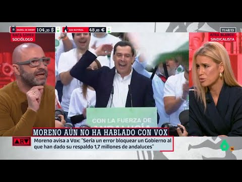 Rafa López: "Moreno no jugaba contra Montero sino contra Ayuso" - Al Rojo Vivo thumbnail