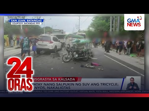 7 patay nang salpukin ng SUV ang tricycle; 2-anyos, nakaligtas | 24 Oras thumbnail