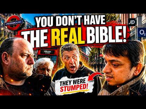 You don't have the real Bible! Muslim asks! Mansur Vs Christian | Speakers Corner | Hyde Park thumbnail