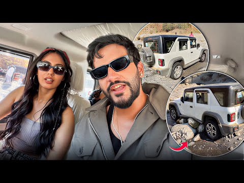 Off-Roading krte hue Thar crash hogyi😱 thumbnail
