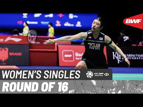 KFF Singapore Badminton Open 2026 | An Se Young (KOR) [1] vs Sung Shuo Yun (TPE) | R16 thumbnail