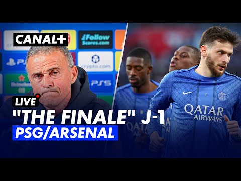 Conférence de presse et entraînement du Paris SG avant PSG/Arsenal thumbnail