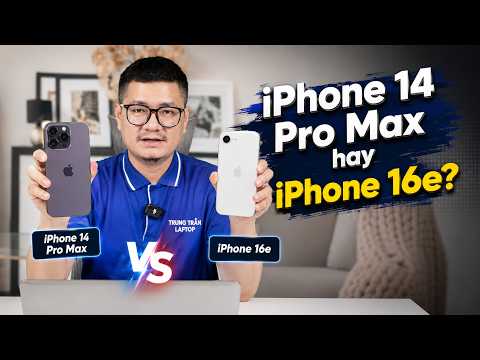 Tư vấn điện thoại: iPhone 14 Pro Max ngon hơn iPhone 16e chứ nhỉ? thumbnail