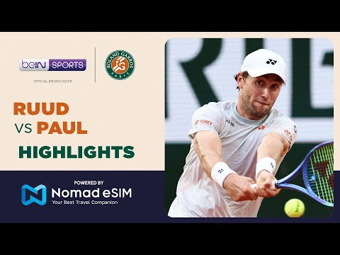 Casper Ruud vs Tommy Paul | Roland-Garros 2026 | Match Highlights thumbnail