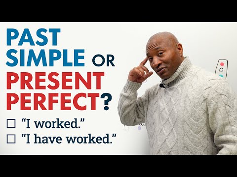 SIMPLE PAST or PRESENT PERFECT? When + how to use them! thumbnail