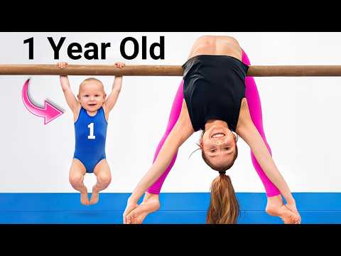 Trying Gymnastics for the First Time! thumbnail