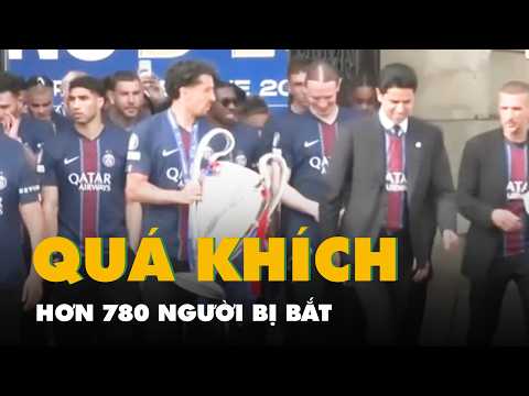 Ăn mừng quá khích sau trận chung kết Champions League, 1 người tử vong, hơn 780 người bị bắt thumbnail