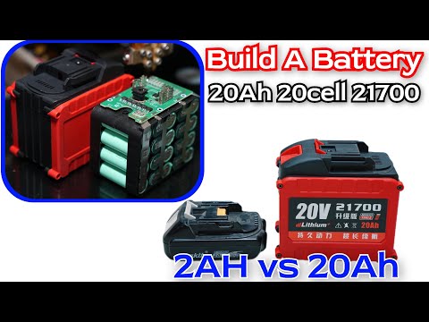 DIY 20V 20Ah High Discharge Battery | Insane Power Test! thumbnail