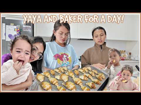 YAYA AND BAKER FOR A DAY!  RichZigzVlogs thumbnail