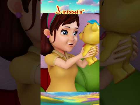 मेरा नाम टेडी बियर है, मुझे आपके साथ खेलना अच्छा लगता है। Hindi Rhymes & Cartoons | Infobells thumbnail