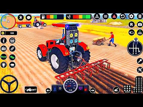 MODERN Tractor Farming Games- Best Android IOS Gameplay thumbnail