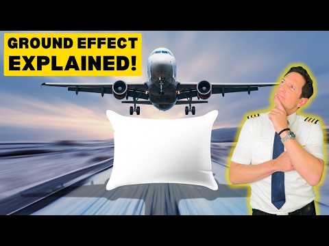 GROUND EFFECT: Why Planes Seem to Float Before Landing! With CAPTAIN JOE thumbnail