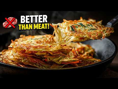 Cabbage tastes better than meat❗ Why didn't I know this cabbage recipe? thumbnail