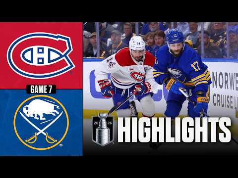 Canadiens vs. Sabres | NHL Playoff Highlights | Game 7 | May 18, 2026 thumbnail