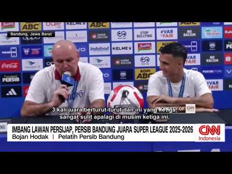 Kata-kata Hodak dan Eliano Usai Raih Juara Liga yang Ketiga Kalinya thumbnail
