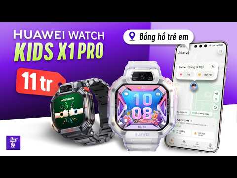 Trên tay Đồng hồ trẻ em xịn nhất thế giới: Camera kép, Màn AMOLED, giá 11 triệu thumbnail