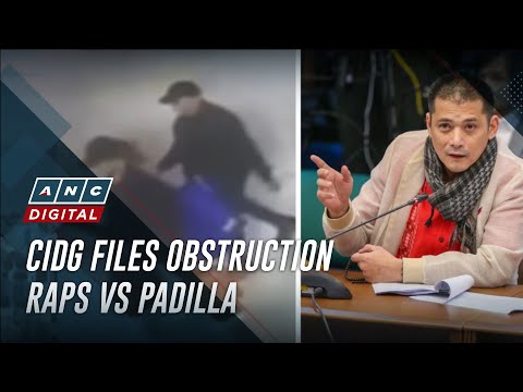 CIDG files obstruction of justice complaint vs Padilla for Dela Rosa escape | ANC thumbnail