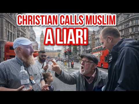 Christian calls Muslim Liar! Hamza Vs Christian | Speakers Corner | Hyde Park thumbnail