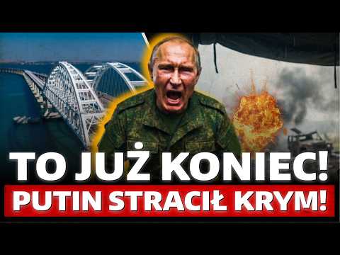 Panika w Moskwie. Putinowi ODCIĘLI Krym. Korytarz ROZBITY. Sewastopol! PŁONIE PANCYR! thumbnail