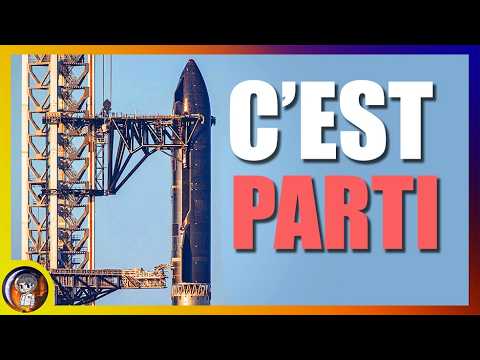 Plus que quelques HEURES avant le VOL du STARSHIP V3 ! - Le Journal de la Starbase #362 - Le JDE thumbnail