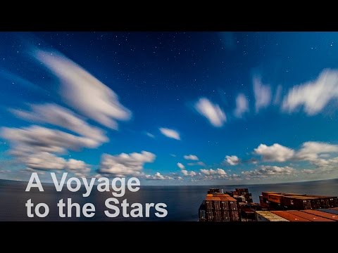 4K Timelapse of a Container Ship at Night | Life at Sea thumbnail