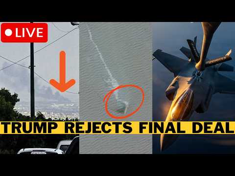 LIVE: IRGC Ship Sinks - Explosion In Tehran - Trump REJECTS Final Iran Deal thumbnail