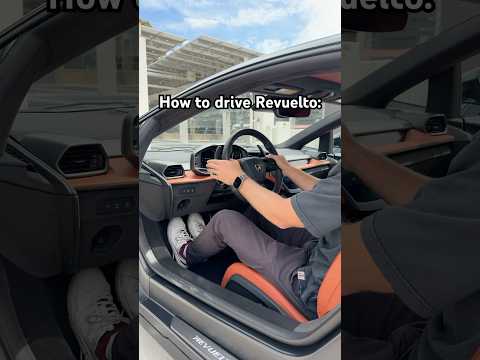 How to drive the Lamborghini Revuelto! #lamborghini #revuelto #lamborghinirevuelto thumbnail