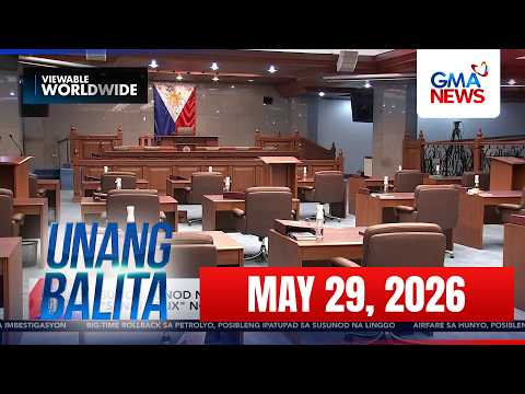 Unang Balita - Part 1 (May 29, 2026) | Unang Hirit thumbnail