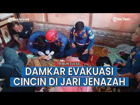 Damkar Maros Terima Laporan Tak Biasa, Evakuasi Cincin di Jari Jenazah thumbnail